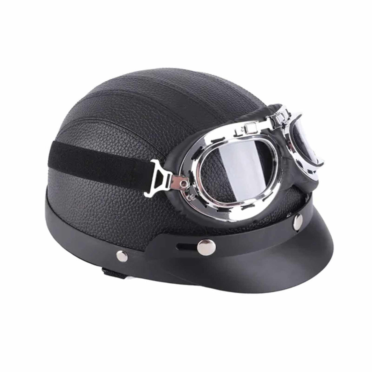 Capacete para mobilidade elétrica ZORYKEN com óculos, vista lateral