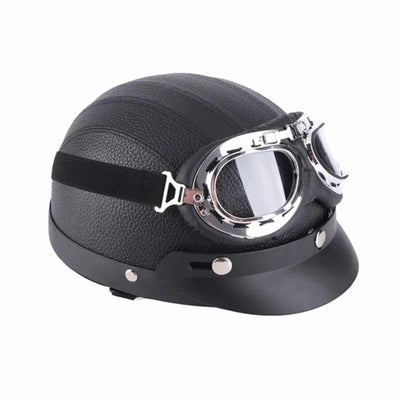 Capacete para mobilidade elétrica ZORYKEN com óculos, vista lateral