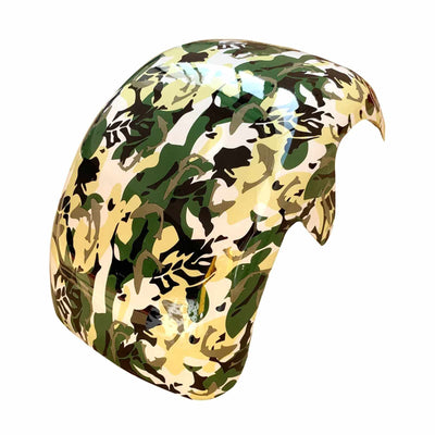 Paralama para veículos elétricos ZORYKEN com acabamento estampado em padrão camuflado